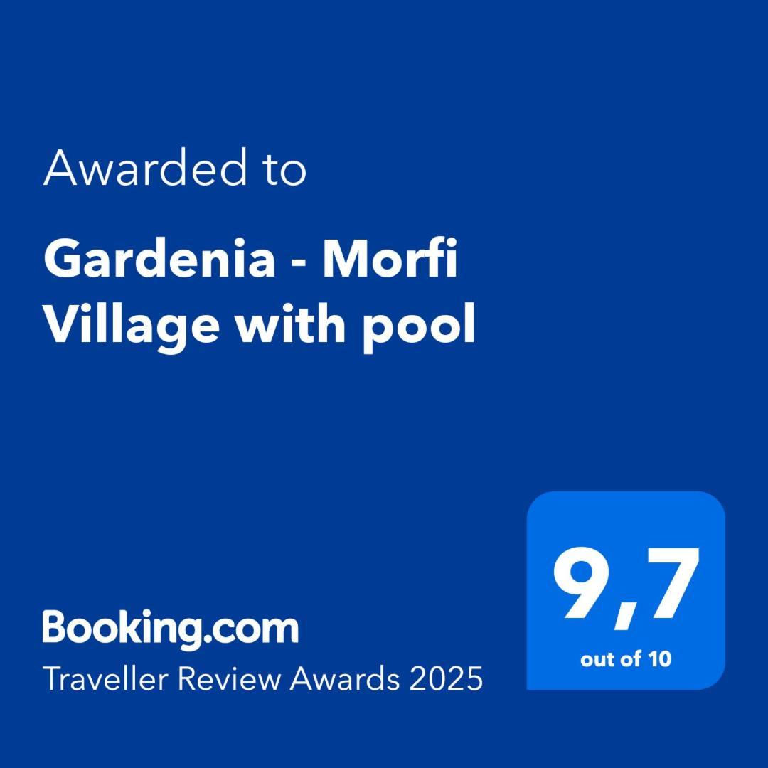 Gardenia - Morfi Village With Pool Exópoli Kültér fotó